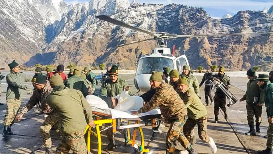 Uttarakhand avalanche Mana Avalanche Joshimath