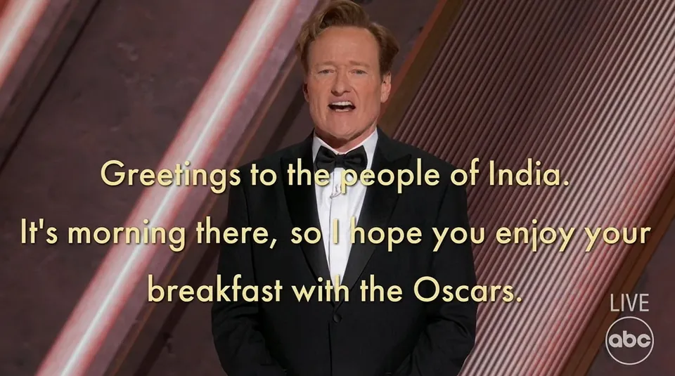 Conan O'Brien Oscars