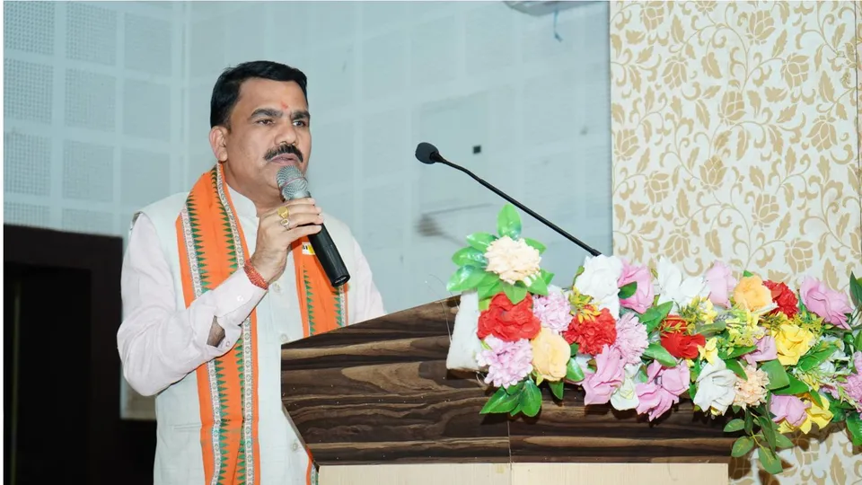 Education minister Nityanand Gond image