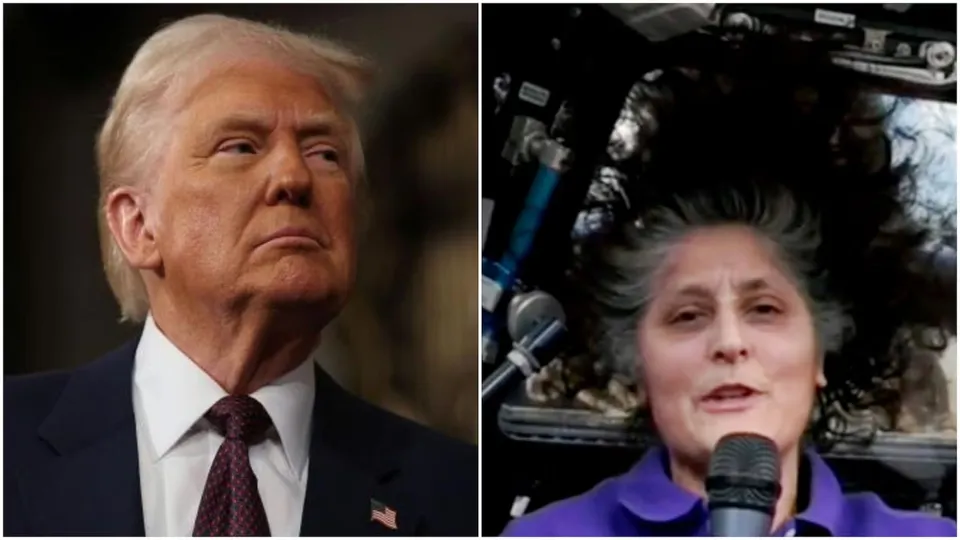 Donald Trump Sunita Williams