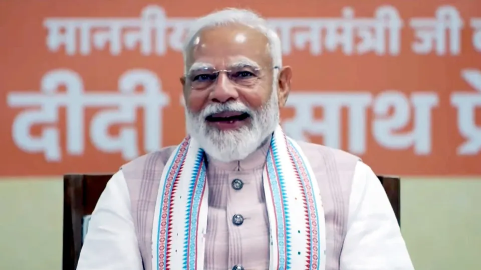Narendra Modi Lakhpati Didi Sammelan