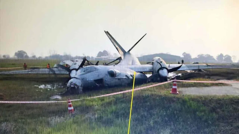 IAF Plane Crash Bagdogra Airport