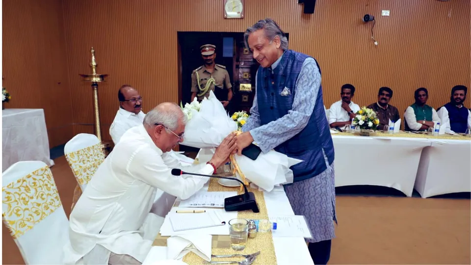 Shashi Tharoor dinner party