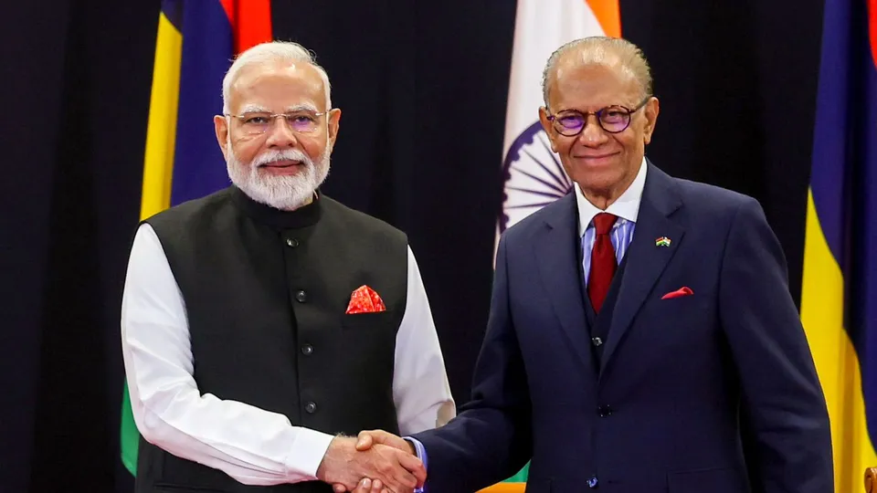 Narendra Modi Navinchandra Ramgoolam India Mauritius