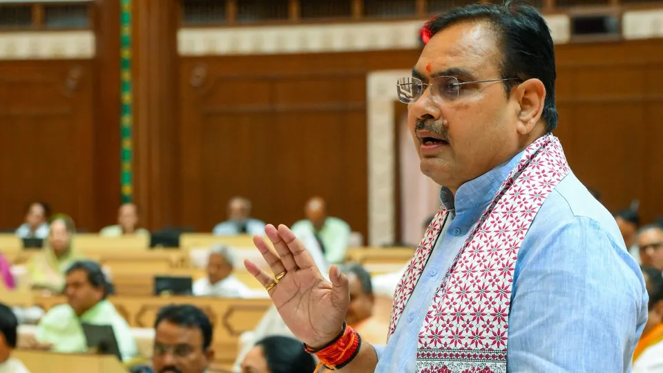 Bhajanlal Sharma addresses Rajasthan Assembly on Wednesday, March 12, 2025.