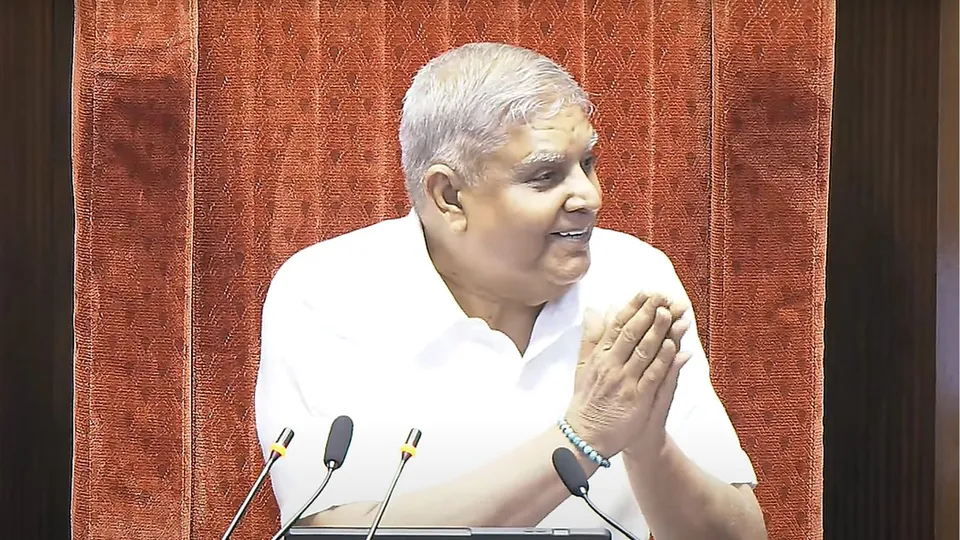 Rajya Sabha Chairman Jagdeep Dhankhar image