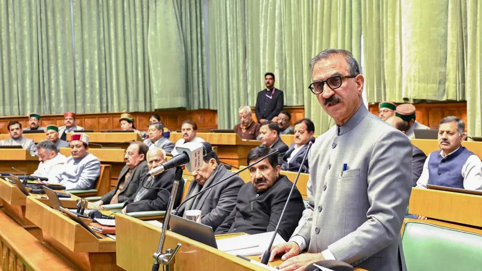 Himachal Budget Himachal Pradesh Budget Himachal Pradesh Assembly Sukhvinder Singh Sukhu