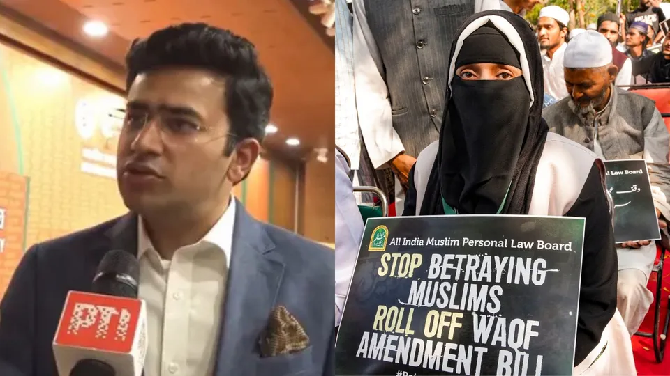 Tejasvi Surya on Waqf amendment bill