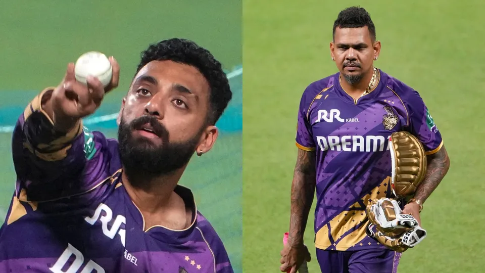Varun Chakravarthy Sunil Narine Kolkata Knight Riders