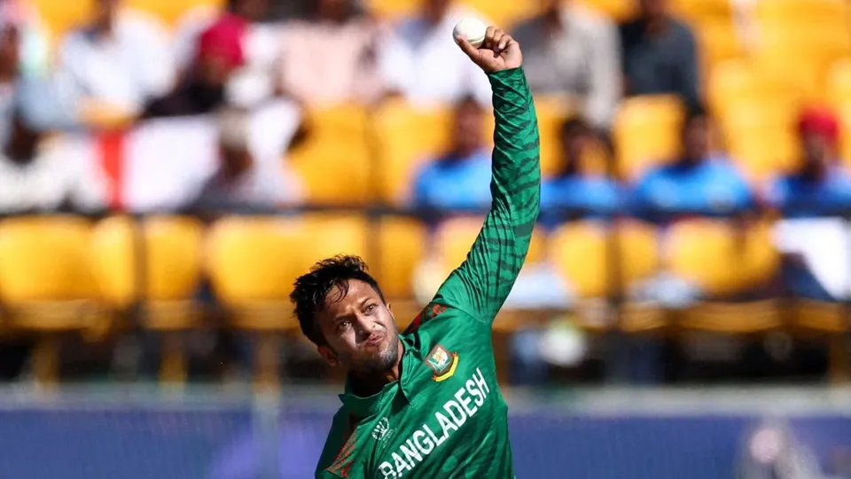 Shakib Al Hasan Action