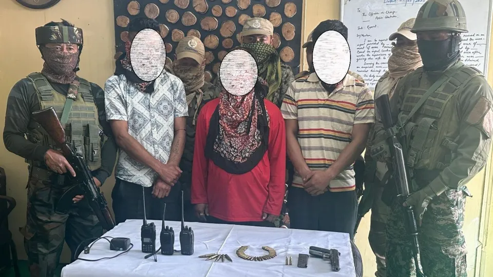 Manipur police Militants Arrest