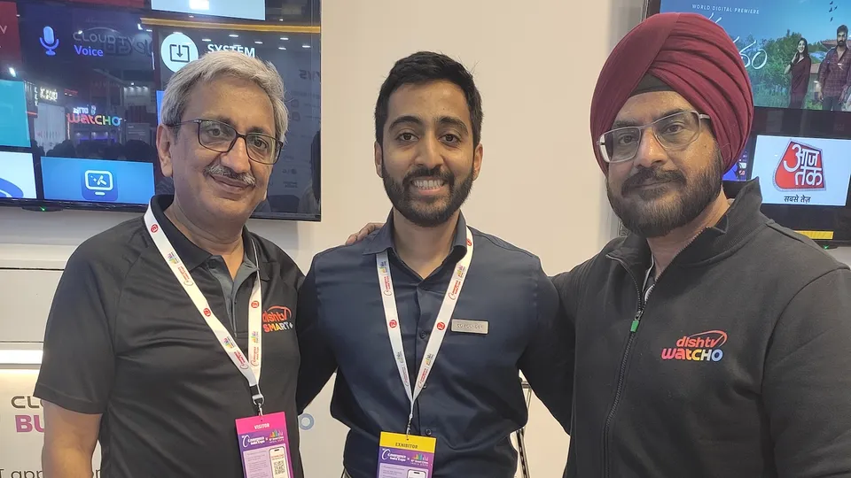 (L-R) V K Gupta, Abhijeet Rajpurohit, Sukhpreet Singh