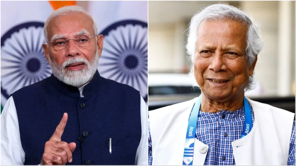 Narendra Modi Muhammad Yunus India Bangladesh
