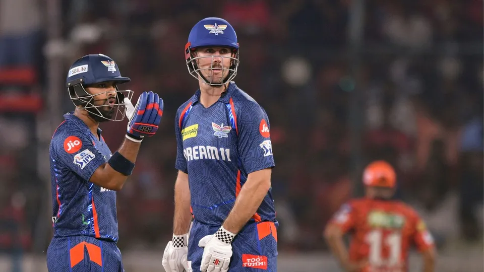 Nicholas Pooran Mitchell Marsh Lucknow Super Giants