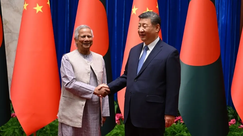 Muhammad Yunus meets Xi Jinping