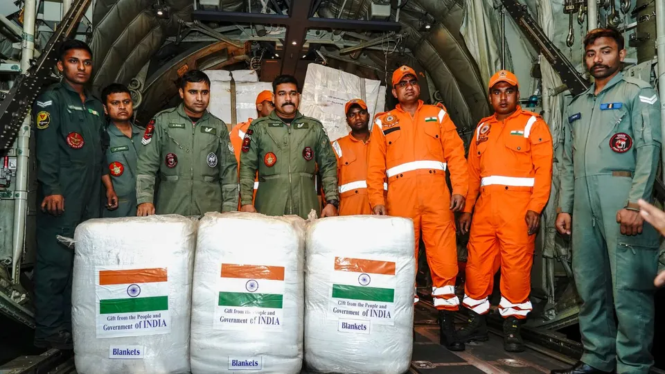 Myanmar Earthquake Indian Air Force Operation Brahma