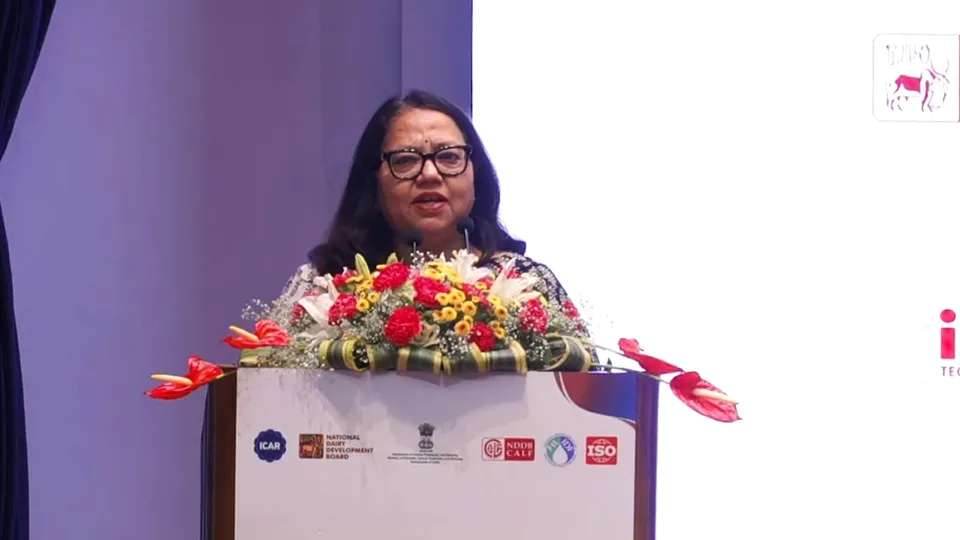 Alka Upadhyaya, a secretary in the Department of Animal Husbandry and Dairying, Government of India