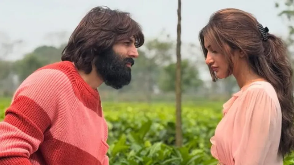 Sree Leela with Kartik Aryaan