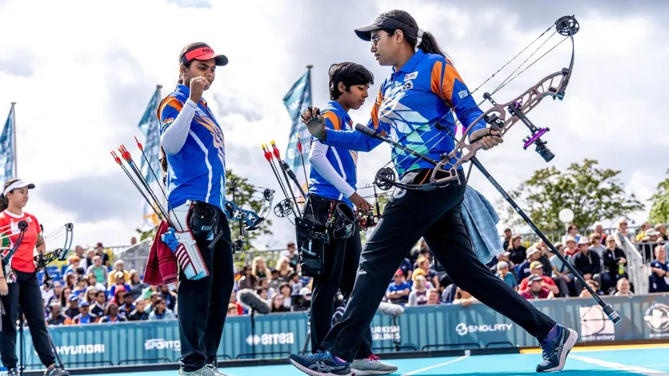 Indian women's compound archery