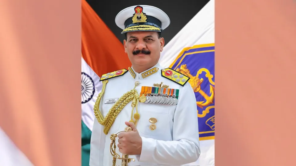 Indian Navy Chief Admiral Dinesh Tripathi