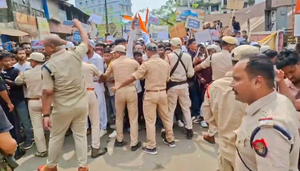 Silchar Waqf Protest Assam Police