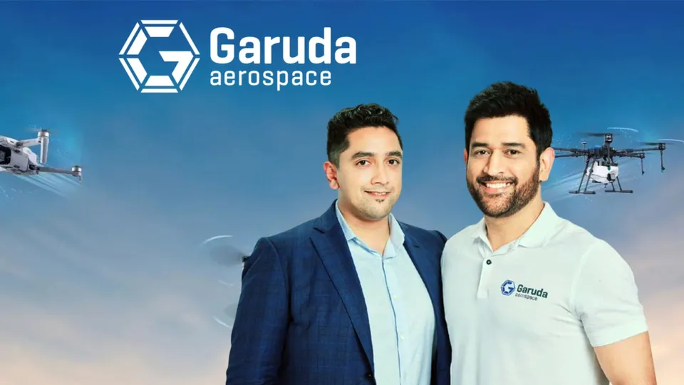 Garuda Aerospace Mahendra Singh Dhoni