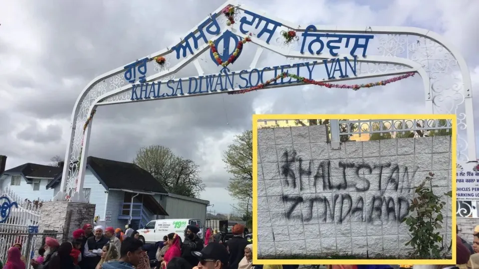 Gurudwara vandalised in Canada