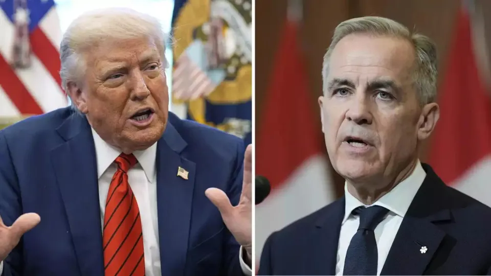 Donald Trump Mark Carney US Canada