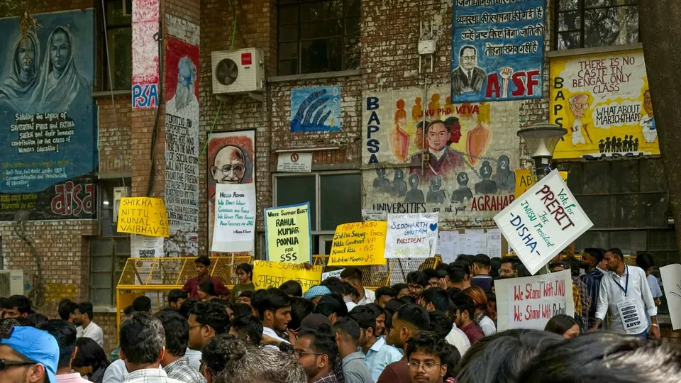 JNU Elections Jawaharlal Nehru University JNUSU JNU polls