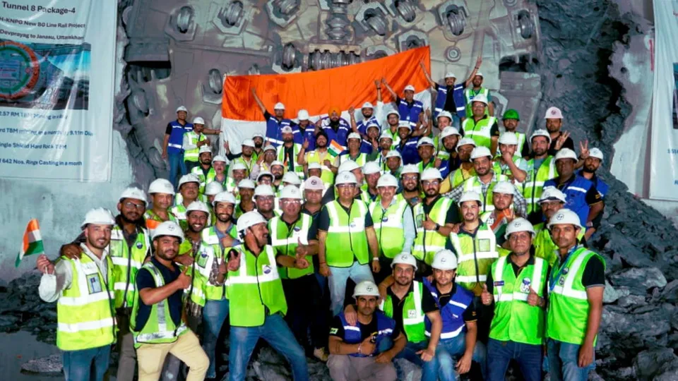 India's longest rail tunnel Devprayag-Janasu Tunnel