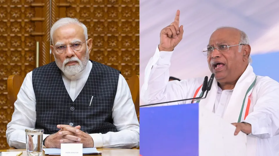 Narendra Modi Mallikarjun Kharge
