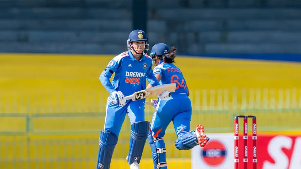 India womens cricket team beat SAW