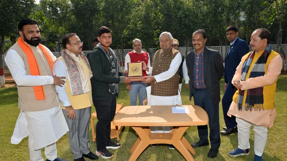 Nitish Kumar Vaibhav Suryavanshi