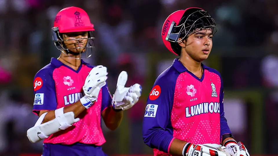 Yashasvi Jaiswal and Vaibhav Suryavanshi