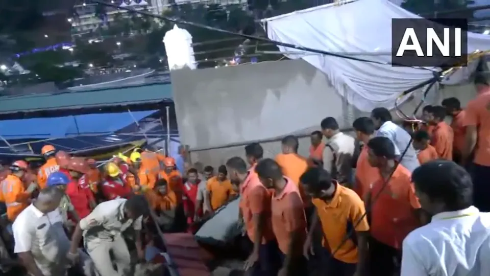 Visakhapatnam wall collapse