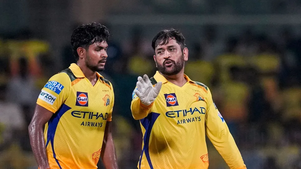 Matheesha Pathirana MS Dhoni