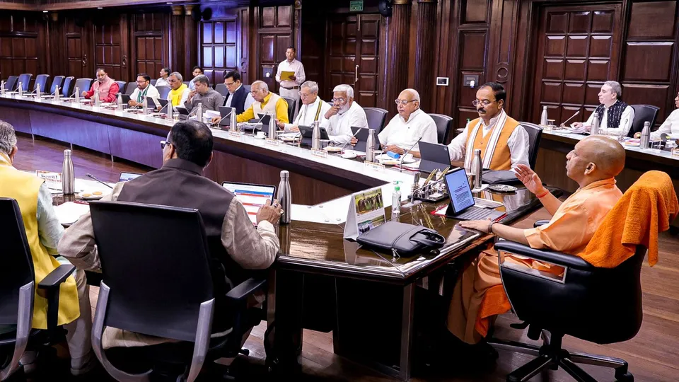Yogi Adityanath Cabinet meeting