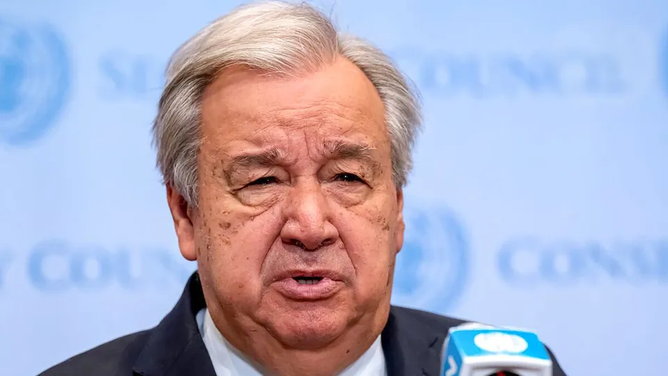 UN Secretary-General Antonio Guterres
