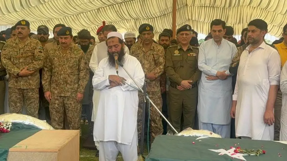 Muridke Funeral Pakistan Army