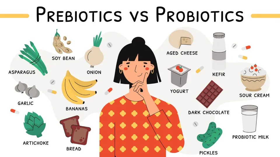 Probiotics vs Prebiotics
