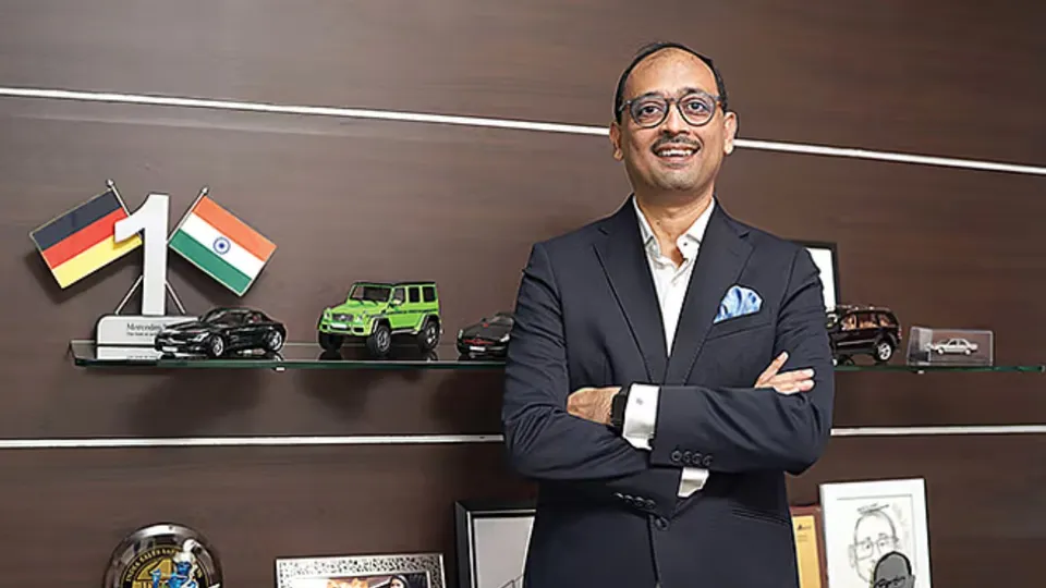 Mercedes-Benz India MD and CEO Santosh Iyer
