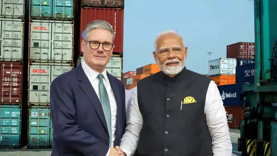 India-UK free trade agreement Keir Starmer Narendra Modi
