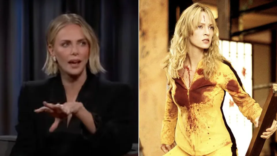 Charlize Theron Uma Thurman Kill Bill