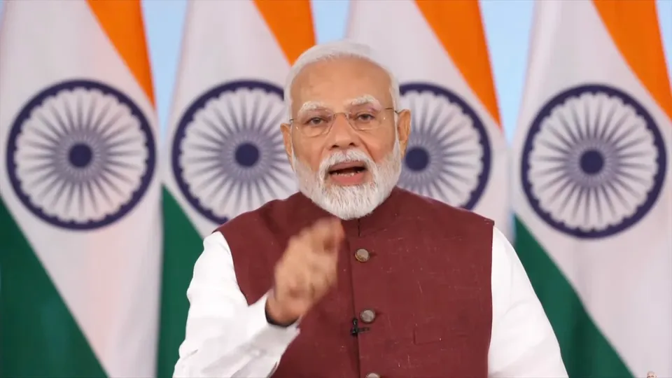Narendra Modi's address to the nation on Monday, May 12, 2025.