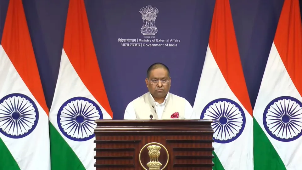 MEA India Randhir Jaiswal