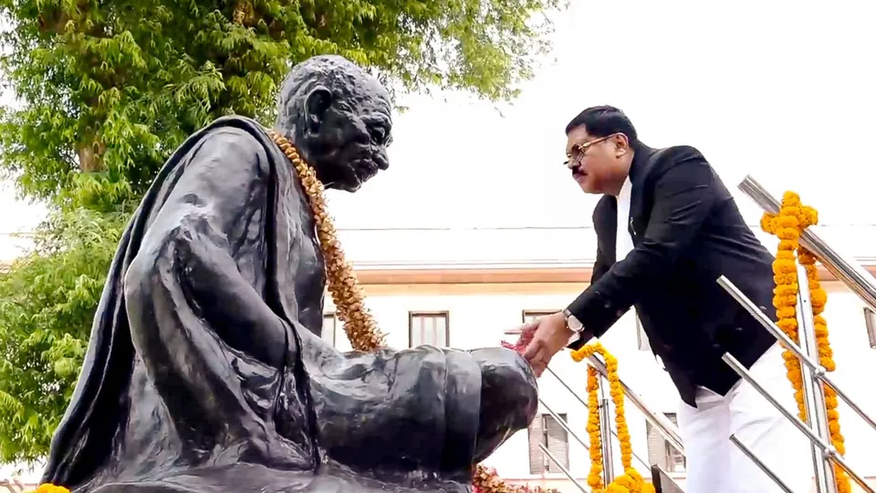 B R Gavai Mahatma Gandhi