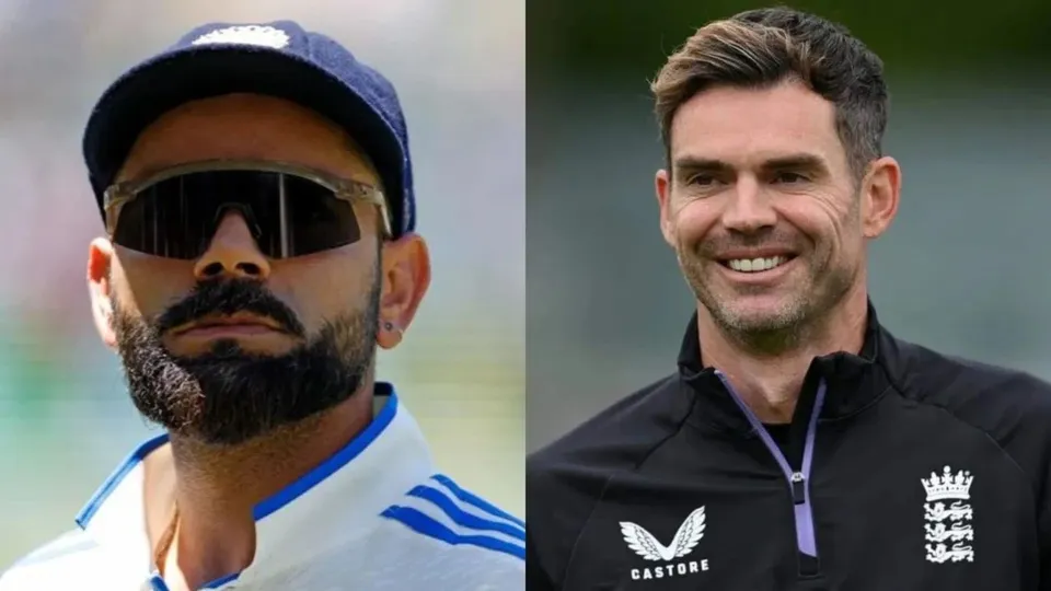 Virat Kohli James Anderson