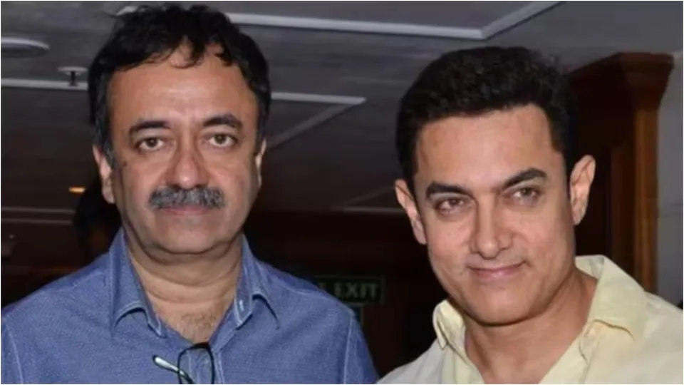 Raju Hirani (L), Aamir Khan (R)