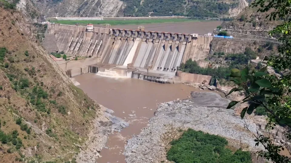 Salal Dam Chenab River Indus Waters Treaty Reasi