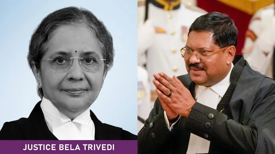 B R Gavai Bela Trivedi